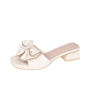 WUJI Slip Resistant Abrasion Resistant Slide Slippers Women's