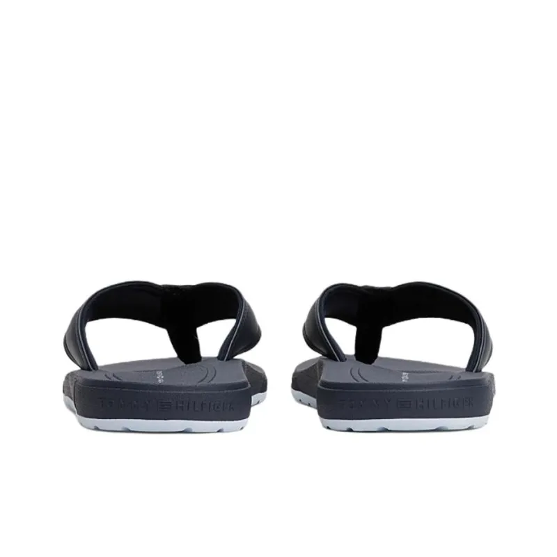 Tommy Hilfiger Abrasion Resistant Flip Flops Men's Marine Blue-4