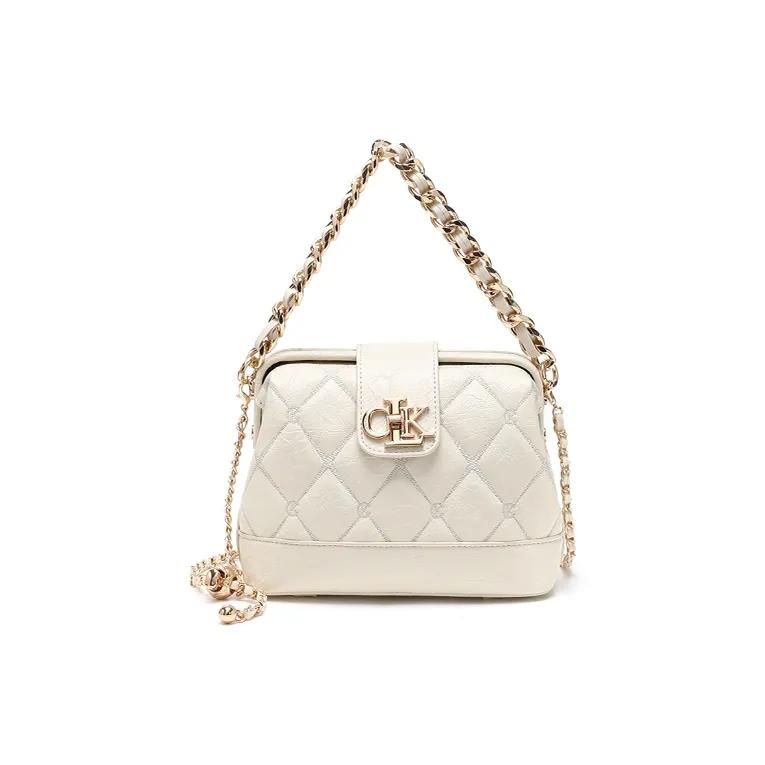 BETTINA VIVIAN PU Handbag Women's Ecru-0