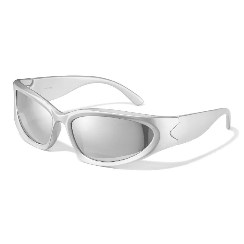 COLORE.IN PC Irregular Shape Sunglasses Unisex-7