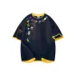Navy Blue & Yellow