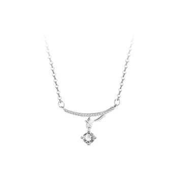 ALI THE FOX Zircon Necklaces Women's