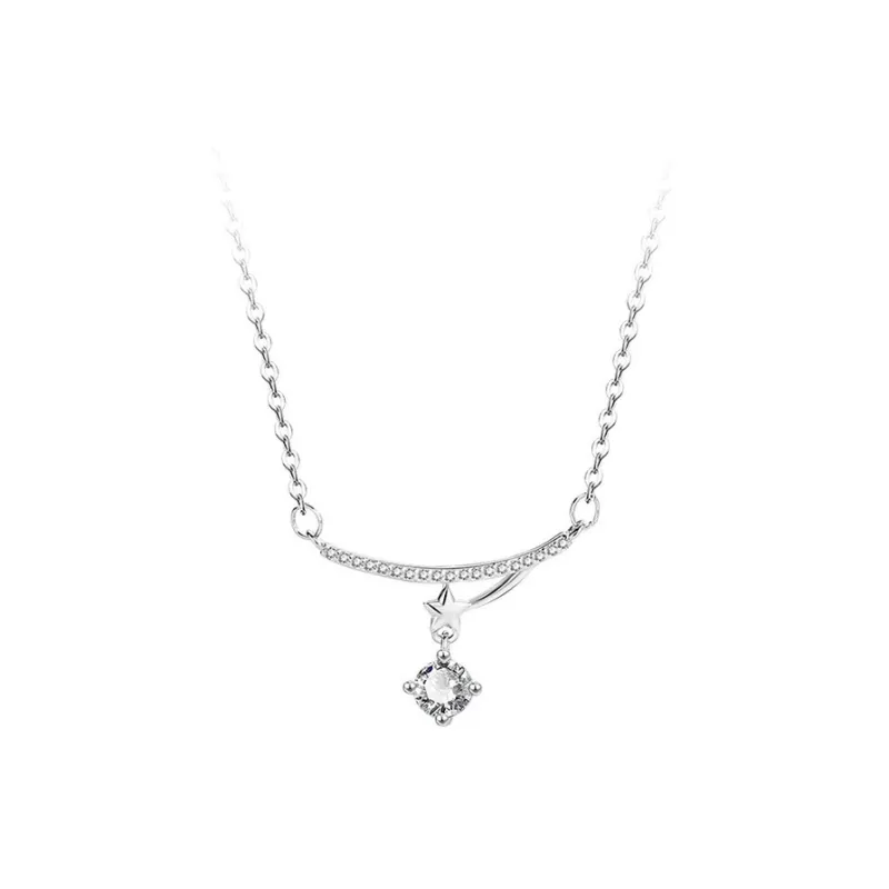 ALI THE FOX Zircon Necklaces Women's-0