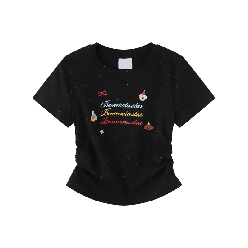 Gentle Welcome Set in Sleeve T Shirt Women's-1