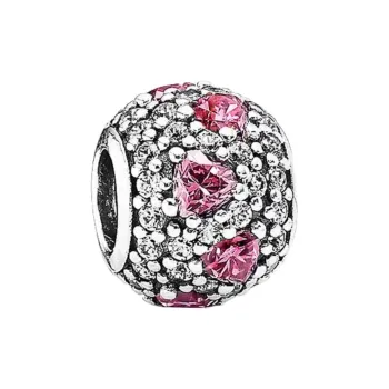 Pandora 925 Sterling Silver, Synthetic Cubic Zirconia Jewelry Accessories Unisex Silver