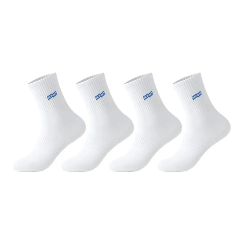 LUYOUYE Mid Calf Socks Men's 4 Pack-30
