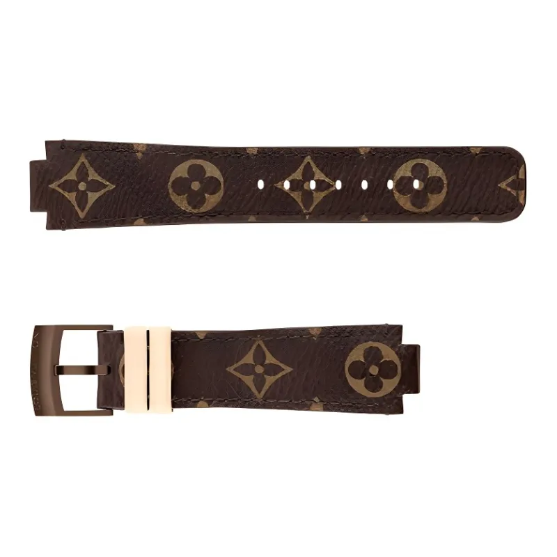 LOUIS VUITTON Tambour Monogram Canvas Strap-1