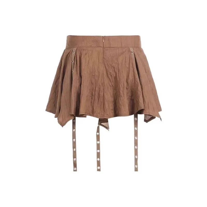 Gentle Welcome Casual Short Skirts Women's-4