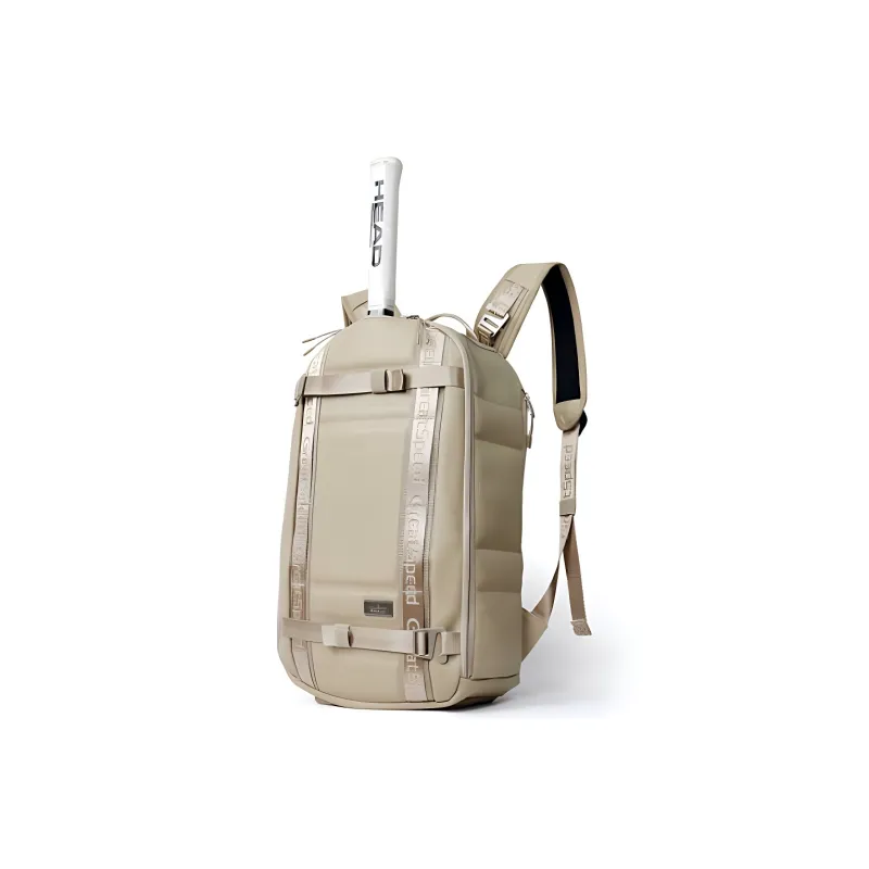 FREEHIKE Artificial Leather Backpack Regular Unisex Khaki-1