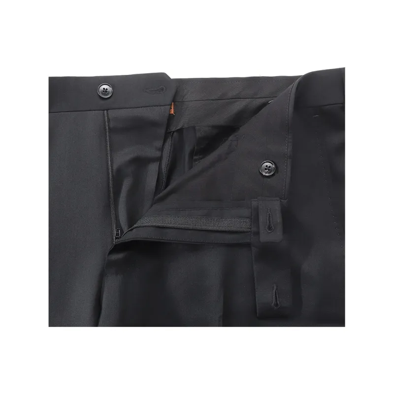 Zegna SS25 Suit Trouser Men's Black-5