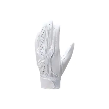 SSK Baseball Gloves Batter's Glove Synthetic Leather, Synthetic Fiber Unisex White
