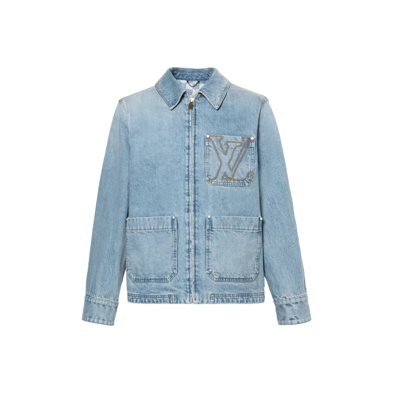 LOUIS VUITTON Workwear Lv Denim Jacket-0