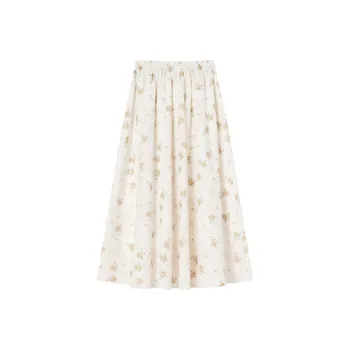 XIANGYING Casual Long Skirt Women's