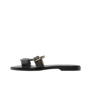 DOUCAL'S Fibbia Buckle detail Leather Sandals Women's