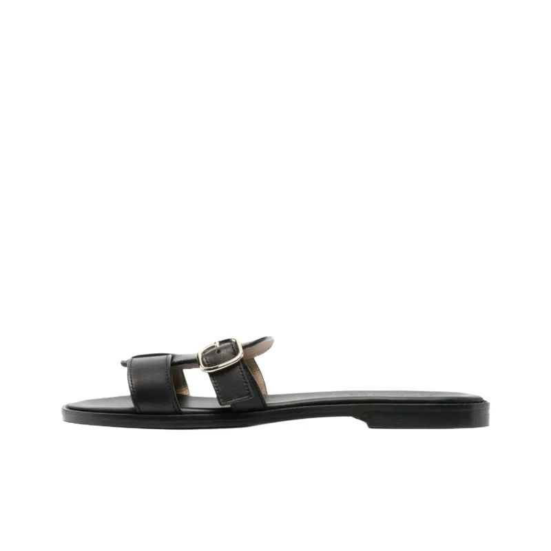 DOUCAL'S Fibbia Buckle detail Leather Sandals Women's-0