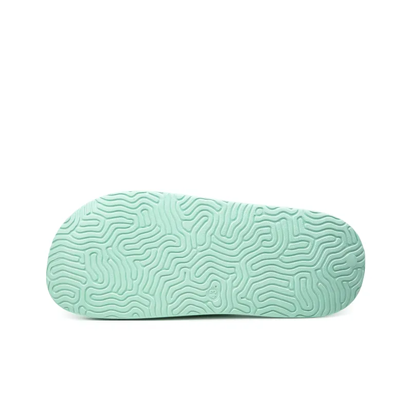 PEAK Tai Ji1.0 Quiet Slip Resistant Abrasion Resistant Slide Slippers Unisex Polaris Green-5