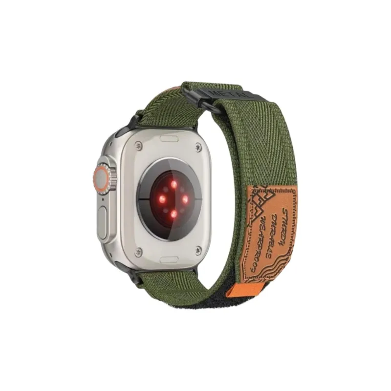 KVZUVUU Apple Compatibility Watch Band Nylon Material-5