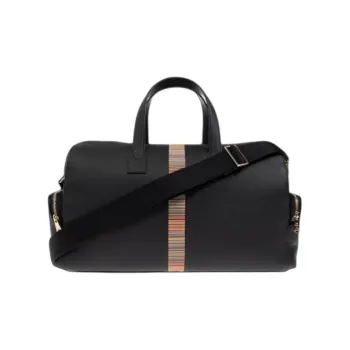 Paul Smith Leather Handbag Men's Black