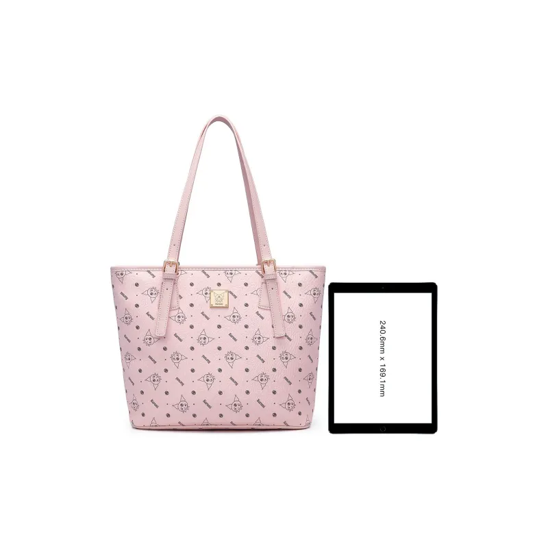 MESUCA Sanrio Collaboration PVC Shoulder Bag Tote Regular Women's Pink-5