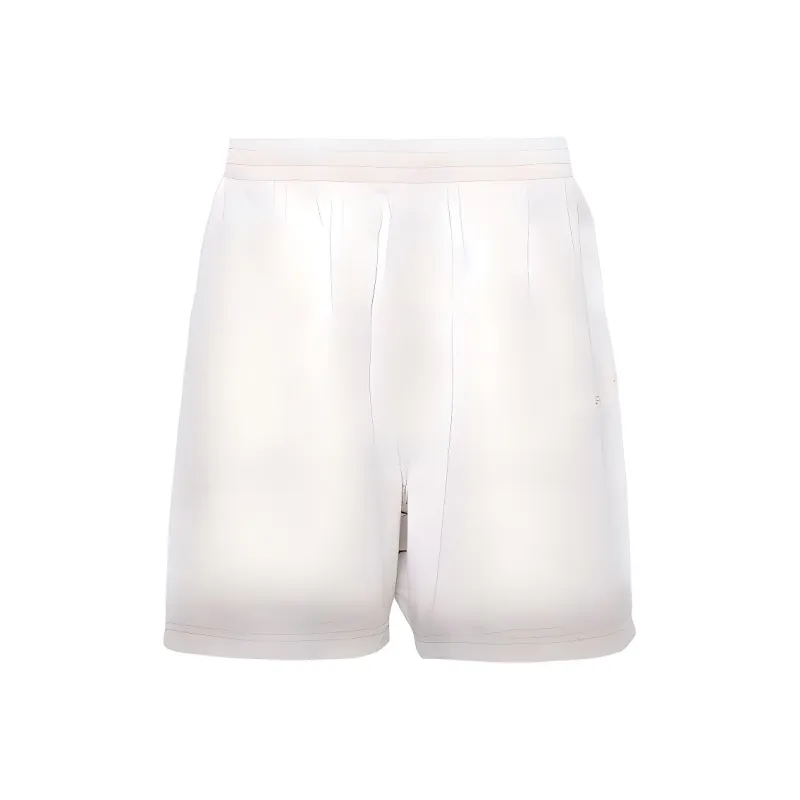 Balenciaga Reflective-logo Cotton Track Shorts-0