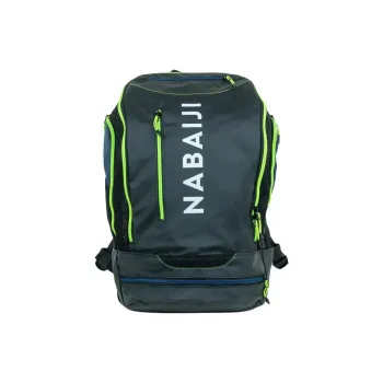 DECATHLON Polyester Backpack Unisex Black & Cyan