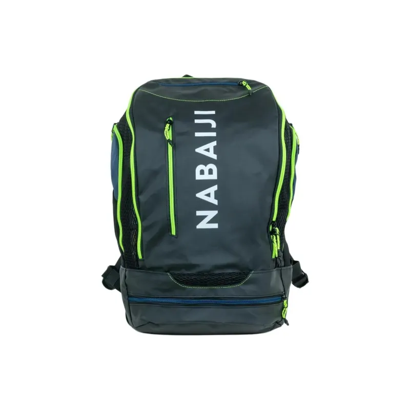 DECATHLON Polyester Backpack Unisex Black & Cyan-0