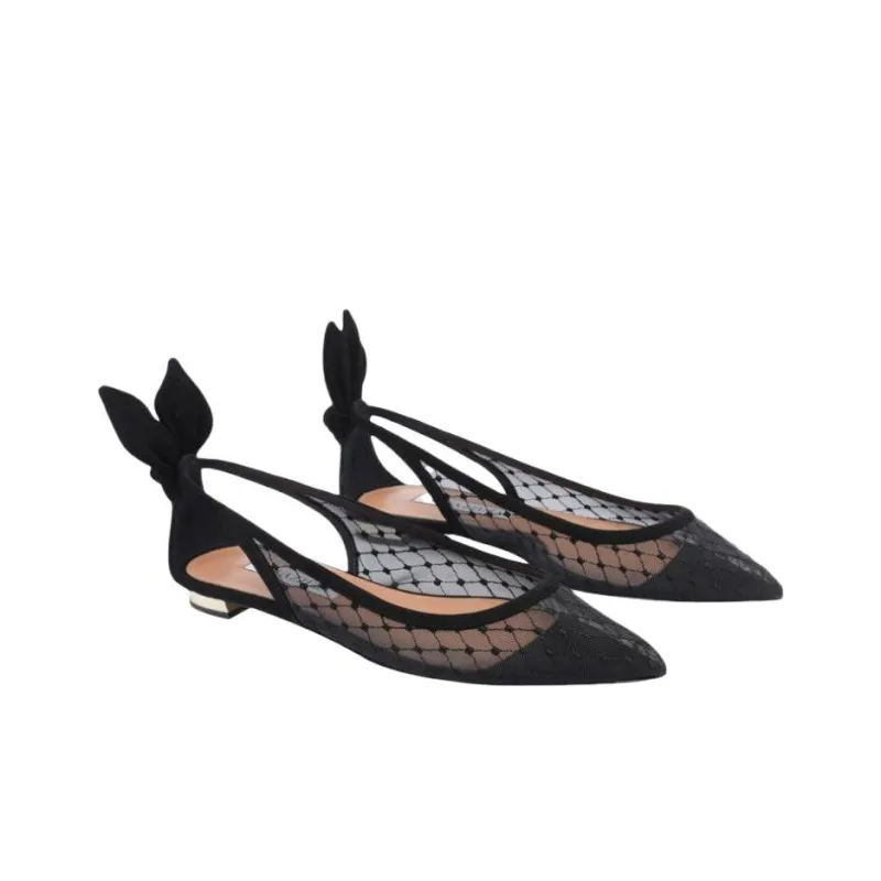 AQUAZZURA Casual Single Shoes Women's Black-2