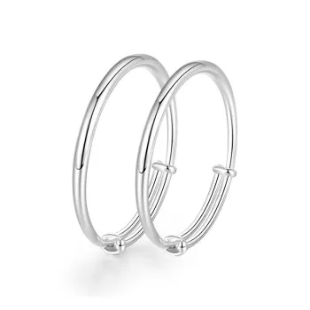 ALLOVE Sterling Silver Bangles Kids'