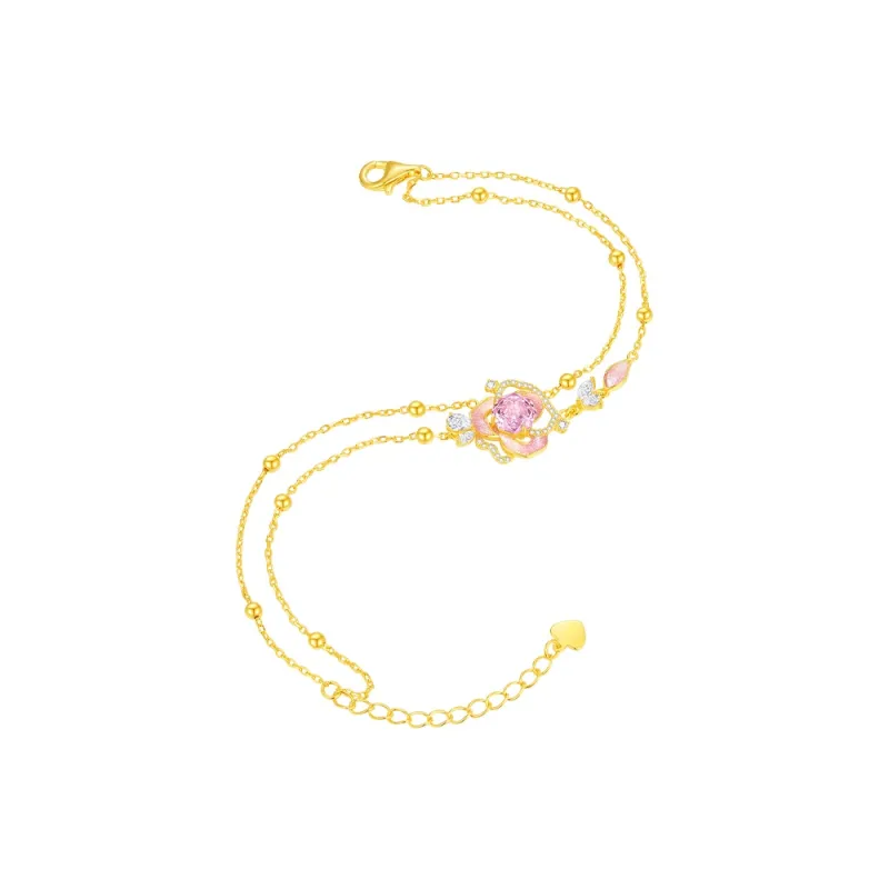 CHOW TAI SENG S925 Silver Bracelets Women's-2