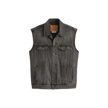 Levis Vests Men Black