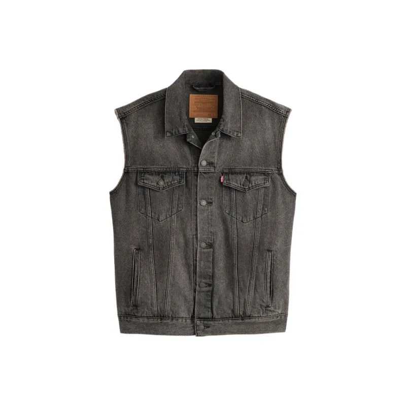 Levis Vests Men Black-0