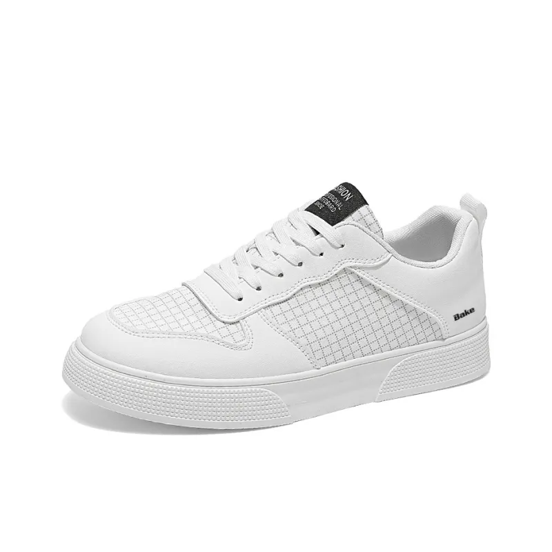 BAKE Anti Slip Wear Resistant Low Top Skateboard Shoes Men's-10