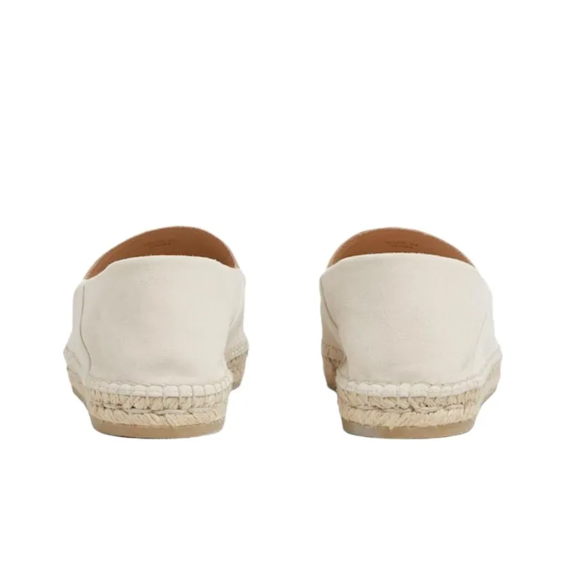 GUCCI Horsebit Espadrilles Women's Ivory White-5