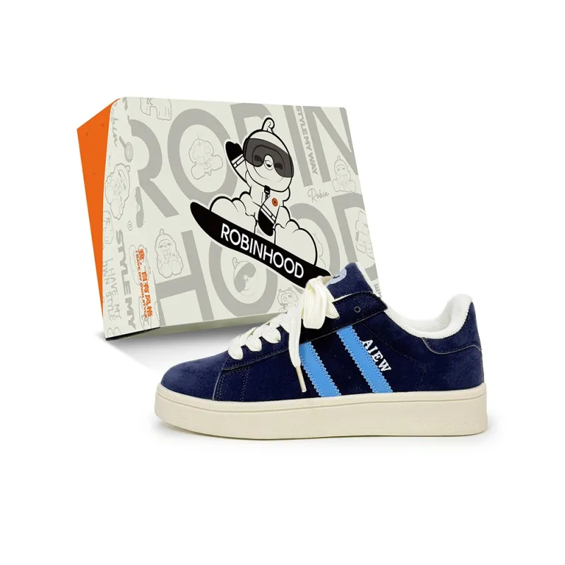 ROBINHOOD Coverage Slip Resistant Cushioning Abrasion Resistant Low Top Skateboard Shoes Unisex-16