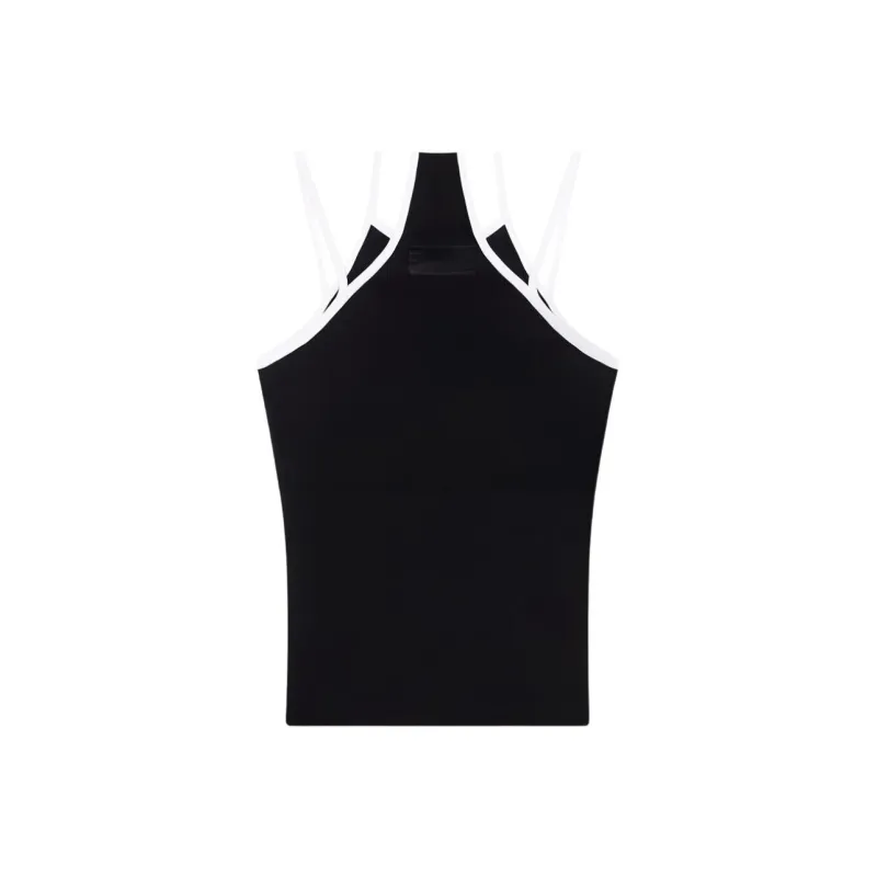 ABBY GODDESS Tank Tops Women's Black-1