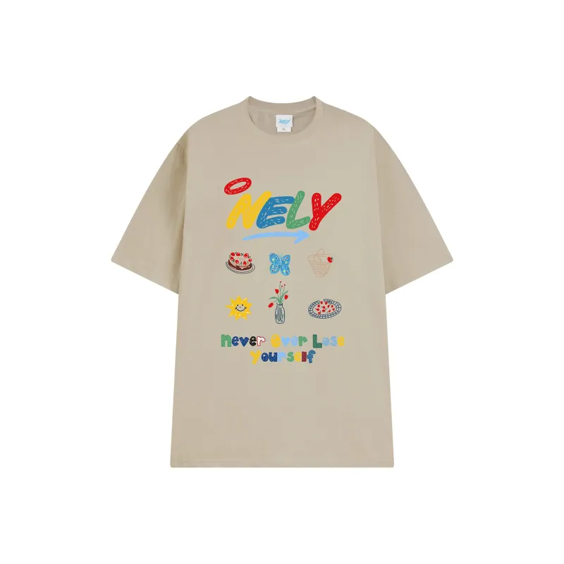 NELY Drop Shoulder Sleeve T Shirt Women's-26