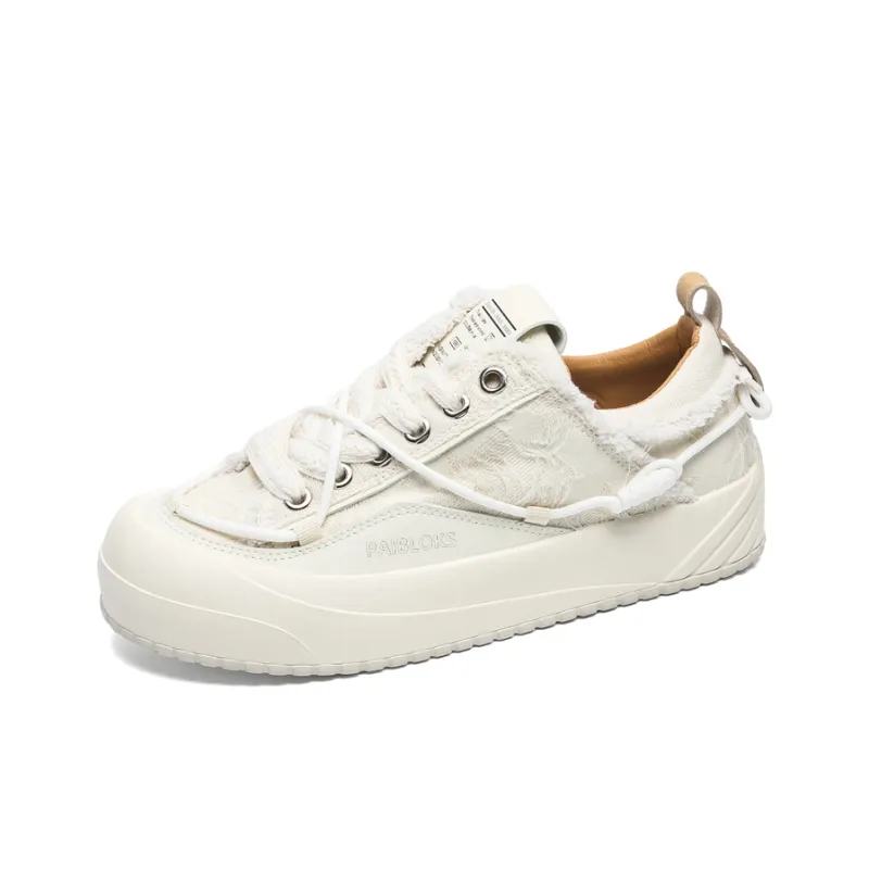PAIBLOKS Anti Slip Wear Resistant Low Top Skateboard Shoes Unisex-1