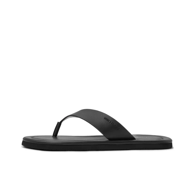 CHARLES&KEITH EVA Flip Flops 1cm Women's-8