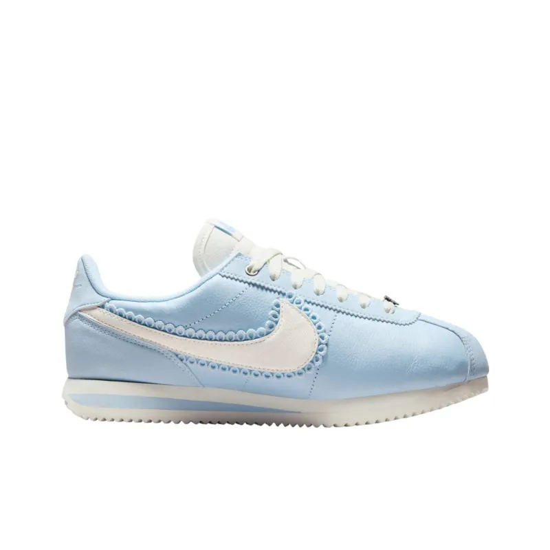 Nike Cortez Anti Slip Wear Resistant Low Top Casual Shoes Women's Blue-1