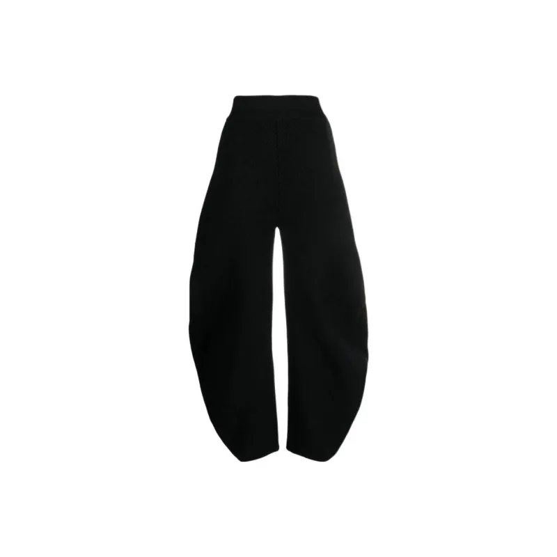 Alaia Wide leg Wool blend Trousers-0