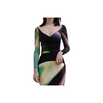 Oude Waag Bodysuits Women's Black Green Yellow