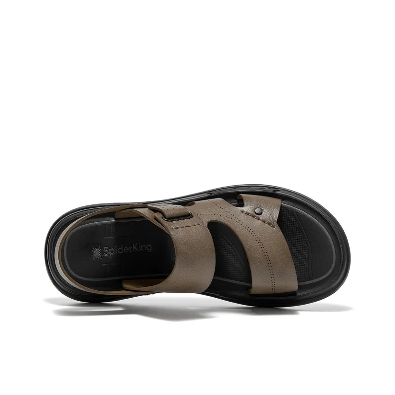 Spider King Beach Sandals Men's Gray-7