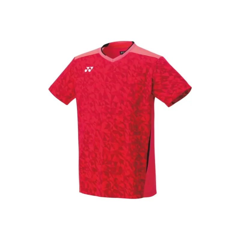 YONEX T Shirts Men Bright Red-0