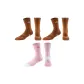 Tea Umber+Tea Umber+Cherry Blossom Pink (3 Pack)