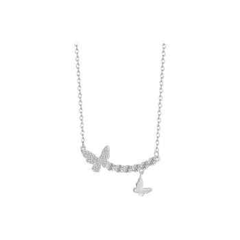 ALI THE FOX 925 Sterling Silver Necklaces Women's
