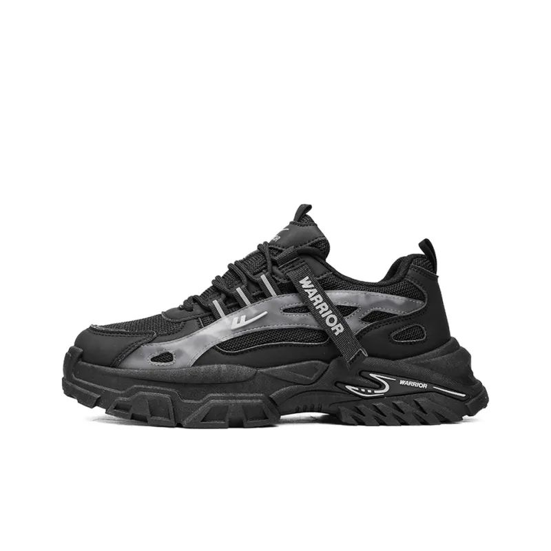 Warrior Breathable Height Increase Low Top Chunky Sneakers Men's-10
