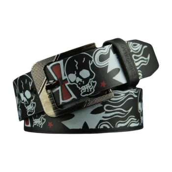 JEANSWEST PU Leather Belts Men's 3.7CM