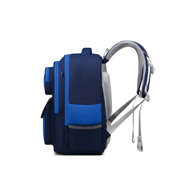 EDISON Repellent Oxford Cloth Backpack Student Backpack Kids' Royal Blue/Sky Blue/Pink/Purple-2