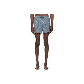 Burberry Swimming Shorts Men's Marine Blue