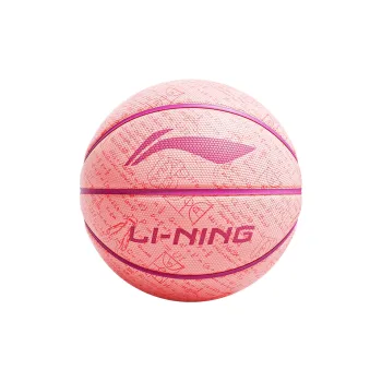 LiNing Rubber Basketball Pink Size 7 Ball Size 5 Ball Street Training Unisex